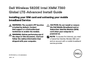 Dell Latitude 5501 Wireless 5820E Intel XMM 7360 Global LTE-Advanced Install Guide