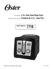 Oster 7716 English