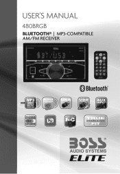 Boss Audio 480BRGB User Manual V2