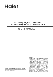 Haier LT19T1WW User Manual