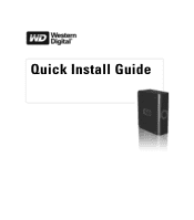 Western Digital WDG1U2500 Quick Install Guide (pdf)