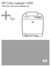 HP 1600c HP Color LaserJet 1600 - Software Technical Reference