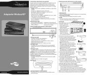Rocketfish RF-WHD100 Quick Setup Guide (Spanish)