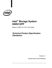 Intel SSR212PP2F-500 Product Specification