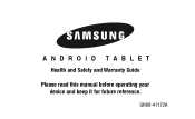 Samsung SM-T800 Legal Gen Tab S Sm-t800 Kk English Health And Safety Guide Ver.kk_f3 (English(north America))