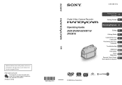 Sony DCR-DVD710 Operating Guide