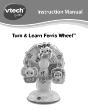 Vtech Turn & Learn Ferris Wheel User Manual