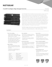 Netgear XSM4324CS Product Data Sheet