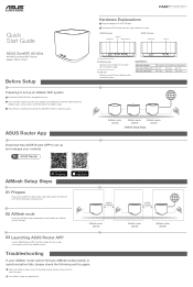 Asus ZenWiFi AX Mini XD4 ZenWiFi Mini AX XD4 Quick Start GuideQSG in English