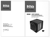 Boss Audio BE8AE User Manual