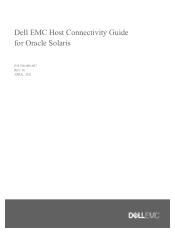 Dell VNX5100 Host Connectivity Guide for Oracle Solaris