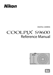 Nikon COOXPIX S9600 Product Manual
