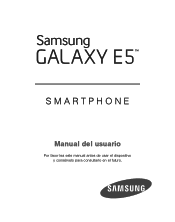Samsung Galaxy E5 User Manual