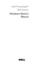 Dell PowerEdge R210 Hardware Owner's Manual