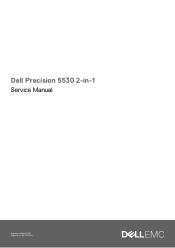 Dell Precision 5530 2 in 1 Precision 5530 2-in-1 Service Manual
