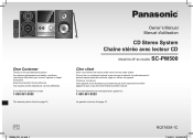 Panasonic SC-PM500 Owners Manual