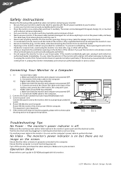 Acer G235H Manual