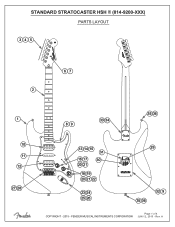 Fender Standard Stratocaster HSH Standard Stratocaster HSH Service Manual