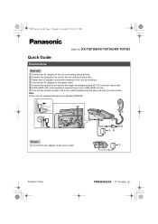 Panasonic KX-TGF382M KX-TGF38x Quick Guide