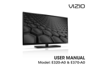 Vizio E370-A0 User Manual