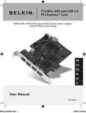Belkin F5U602 F5U602ea User Manual