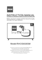 RCA RWOSU6549 English Manual