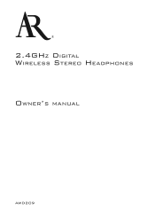 Audiovox AWD209 Owners Manual