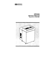 HP 2300 Service Manual