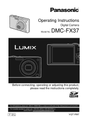 Panasonic DMC-FX37K Digital Still Camera