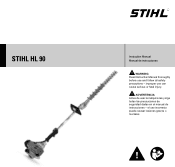 Stihl HL 90 Product Instruction Manual