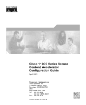 Cisco CSS11501S-C-K9 Configuration Guide