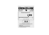 Frigidaire FFRA1211R1 Energy Guide