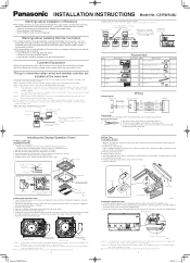 Panasonic WU-144MF1U9E CZ-RWSU2U Owner's Manual