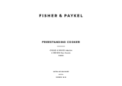 Fisher and Paykel OR30SCI6X1 Installation Guide
