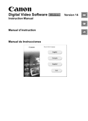 Canon ZR300 Digital Video Software (Windows) Ver.14 Instruction Manual