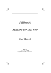 ASRock ALiveNF5-eSATA2 R3.0 User Manual
