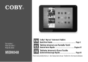 Coby MID8048 User Manual