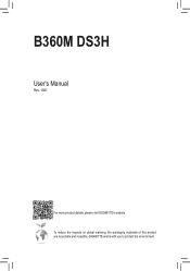 Gigabyte B360M DS3H Users Manual