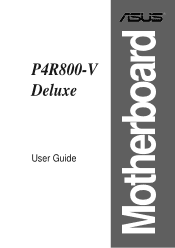 Asus P4R800-V Deluxe P4R800-V Deluxe User Manual