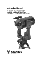 Meade LX200-ACF 12 inch User Manual