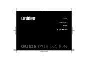 Uniden DXAI7288-2 French Owners Manual