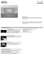 AEG DCE5960HM Specification Sheet