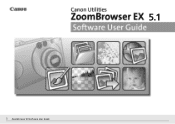 Canon PowerShot SD500 ZoomBrowser EX 5.1 Software User Guide
