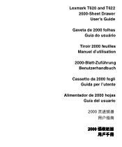 Lexmark 20T3650 2000-Sheet Drawer User's Guide (2.1 MB)