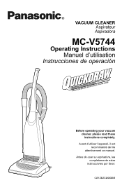 Panasonic MCV5744 MCV5744 User Guide