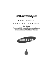 Samsung SPH-A523 User Manual (user Manual) (ver.f2) (English)