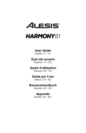 Alesis Harmony 61 User Guide