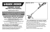Black & Decker GH710 Type 1 Manual - GH710