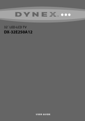 Dynex DX32E250A12 User Manual