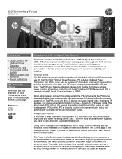 HP ProLiant ML10 ISS Technology Focus, Number 13